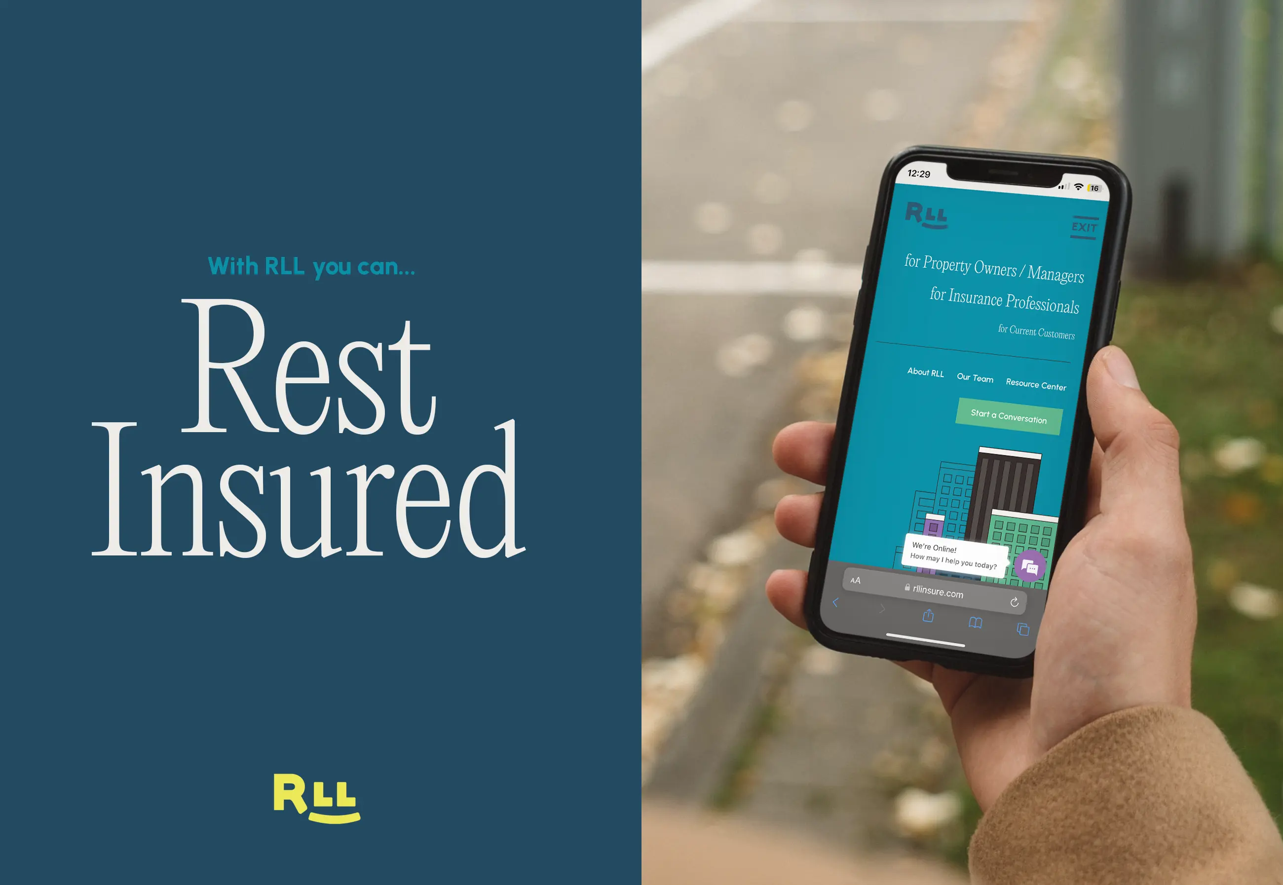 RLL Mobile with Headline