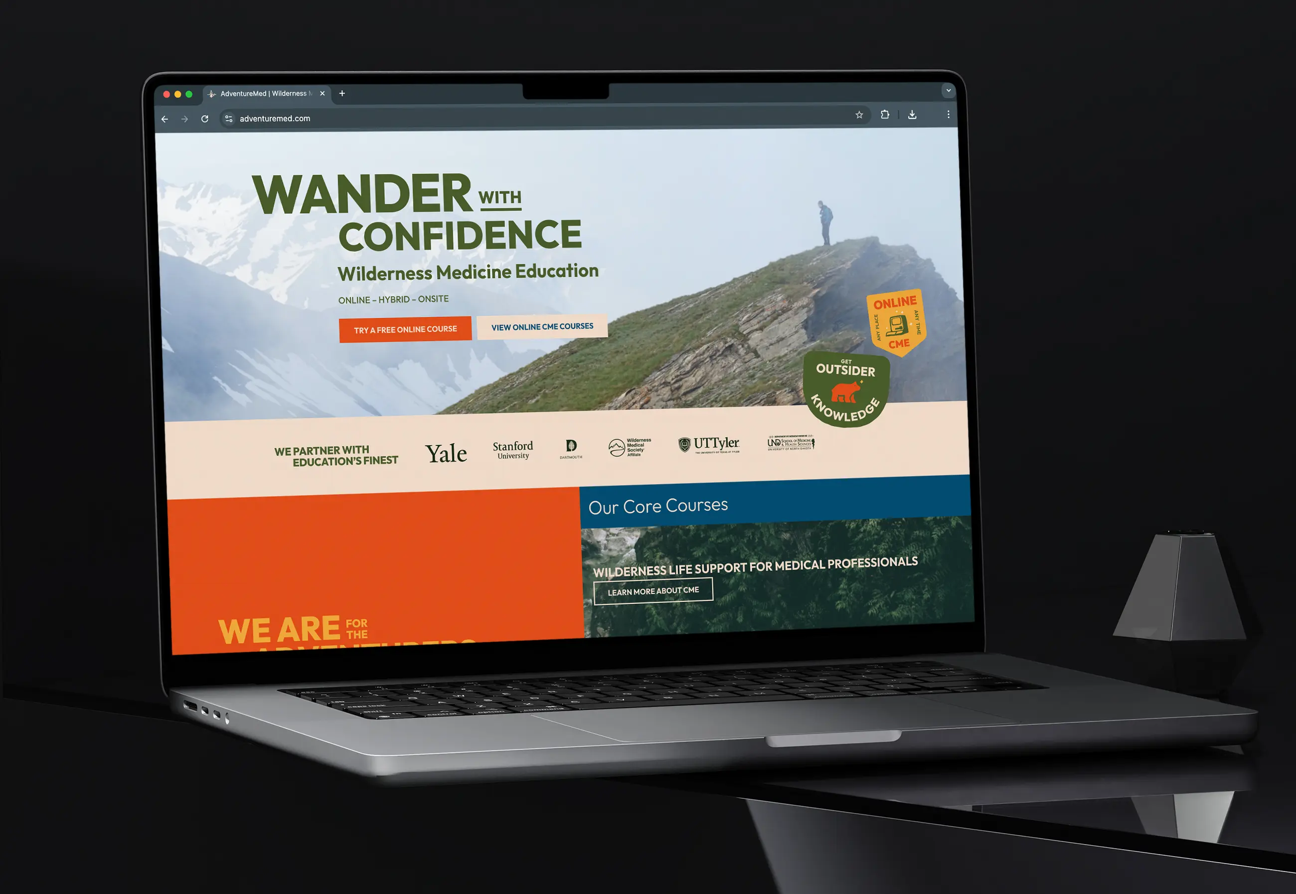 AdventureMed Website